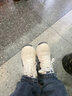 SUSTYLE國際奢侈男鞋運動鞋男夏季新款真皮透氣百搭板鞋復古阿甘鞋休閑鞋 黃色 41 曬單實拍圖