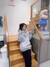 POUM連帽衛(wèi)衣男女同款社恐i人長袖男套頭外穿外套男學(xué)生百搭上衣男 CNPW-W103淺灰色 XL 曬單實(shí)拍圖