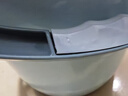 福愛家水桶塑料桶洗腳桶泡腳桶洗衣洗車泡澡桶加厚提水桶拖把桶22L藍(lán)色 曬單實(shí)拍圖