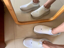 斯凱奇（Skechers）七夕禮物閃穿鞋男鞋夏季透氣休閑健步鞋軟底運動跑步鞋 220612 曬單實拍圖