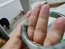周大生人間煙火天山翠手鐲女飄花步離鐲貴妃玉鐲子七夕禮物送老婆送女友 曬單實(shí)拍圖