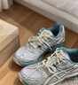 亞瑟士（asics）GEL-Nimbus 10.1 舒適 網(wǎng)布防滑耐磨 低幫 休閑跑步鞋 男女同款 白色/雨湖綠 41.5 (260mm) 鞋內(nèi)長(zhǎng) 曬單實(shí)拍圖