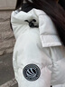 波司登（BOSIDENG）25新款羽絨服女款學(xué)生中長90絨商場同款運(yùn)動休閑外套B250246064DS 云朵白|8211 卡碼拍大 S 160/84A 體重約110-125斤 曬單實(shí)拍圖