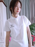 續(xù)印polo衫定制工作服夏畢業(yè)班服短袖索羅娜t恤同學(xué)聚會紀(jì)念衫印logo 【高端索羅娜】白色 L 曬單實拍圖