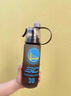 NEXT ROAD英國聯(lián)名噴霧水杯夏天降溫噴水杯子NBA籃球?qū)W生軍訓戶外水壺防摔 庫里磨砂藍- 600ml 曬單實拍圖