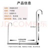 妙美晾衣架家用陽(yáng)臺(tái)伸縮晾衣桿升降涼衣捍吊掛不銹鋼免打孔曬被子神器 曬單實(shí)拍圖