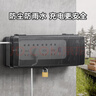 奧柯朗加長(cháng)款衛生間插線(xiàn)板防水盒室外電源插座防濺盒接線(xiàn)板保護罩蓋排插 超長(cháng)款插排防水盒【透黑】+掛鎖 曬單實(shí)拍圖