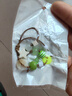 青蘋果樂園小眾設計彩色串珠手鏈可愛甜美小清新閨蜜情侶禮物手飾 【1條】綠色 曬單實拍圖