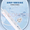 公牛（BULL）3位英標(biāo)旅行插座轉(zhuǎn)換插頭/20W快充USB轉(zhuǎn)換器/插排 適用英國/新加坡/中國香港等總控開關(guān) 曬單實(shí)拍圖
