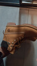 添柏嵐（Timberland）踢不爛大黃靴男戶(hù)外休閑經(jīng)典牛皮防水馬丁靴 10061 小麥色 8/41.5 曬單實(shí)拍圖