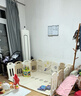 卡巴魯可折疊寶寶游戲圍欄嬰兒童防護室內家用爬爬行墊一體客廳地上樂(lè )園 150*180+籃球架（適配市面大部分地墊） 曬單實(shí)拍圖