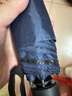 【熱銷爆款】新款環(huán)扣加厚抗風(fēng)雨傘超大三人全自動晴雨兩用遮陽傘 【至尊福利】自動藏青色UV 曬單實拍圖