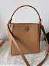 湯麗柏琦（Tory Burch）MCGRAW 女士小號水桶包斜挎包單肩包158500 227提拉米蘇色 曬單實(shí)拍圖