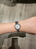 天王（TIAN WANG）手表女輕奢小眾高級(jí)感精致美人系列小表盤(pán)鋼帶石英表情人節(jié)禮物 【生日禮盒】月光白31281 曬單實(shí)拍圖