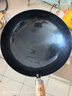 臻三環(huán)章丘鐵鍋手工鍛打炒鍋無(wú)涂層炒菜鍋不易粘鍋圓底熟鐵鍋輕音32cm 曬單實(shí)拍圖