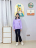NICKYBABY女童鯊魚(yú)喇叭褲秋季兒童2025新款黑色大童秋裝褲子女孩微喇瑜伽褲 9669黑色 120 cm 曬單實(shí)拍圖