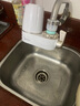 美的（Midea）凈水器水龍頭過(guò)濾器家用自來(lái)水過(guò)濾器凈水器直飲廚房衛(wèi)生間通用除余氯除水垢雙出水可清洗濾芯 微氣泡一機(jī)6芯【12級(jí)去除農(nóng)殘】 曬單實(shí)拍圖