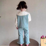 G.duck小黃鴨童裝女童秋裝套裝春秋小香風(fēng)兒童牛仔馬甲三件套女寶寶衣服 藍色 100 建議2~3歲【 90-100cm】cm 曬單實(shí)拍圖