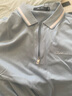 七匹狼【含桑蠶絲】短袖T恤男裝夏新款翻領(lǐng)Polo衣服 113(淺藍(lán)) XL 175/92A 曬單實(shí)拍圖