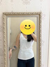 妙奕嘉白色吊帶背心女夏季打底外穿洋氣內搭無(wú)袖棉質(zhì)寬肩背心寬松遮副乳 純色棉質(zhì)寬肩帶背心【白色】 M 【建議85-110斤】 曬單實(shí)拍圖