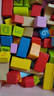 Hape(德國(guó))兒童積木玩具木質(zhì)100粒雙面數(shù)字字母桶裝寶寶節(jié)日禮物E8488 曬單實(shí)拍圖