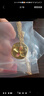 金至尊（3D-GOLD)宋韻芳菲意黃金項鏈國潮足金999項鏈古法金鏈子頸鏈按克計價 金重9.66克-以證簽克重多退少補(bǔ) 曬單實拍圖