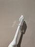 飛利浦（PHILIPS）【肖戰(zhàn)推薦】電動(dòng)牙刷鉆石3系 生日七夕情人節(jié)禮物 情侶款送男生/女友 微泡水流 HX5181/01皓月白 曬單實(shí)拍圖