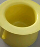 茶花 痰盂 尿盆兒童馬桶坐便器 可移動(dòng)馬桶便盆黃色 1只裝 曬單實(shí)拍圖