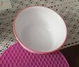 水蜜桃簡(jiǎn)約4.5英寸碗碟套裝家用陶瓷餐具米飯碗面碗菜盤(pán)碗盤(pán)套裝 水蜜桃1碗 曬單實(shí)拍圖