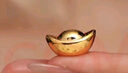 百德金au9999投資儲(chǔ)值足金黃金元寶金條收藏金豆子送禮收藏送女友 升值 5g 曬單實(shí)拍圖