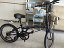 大行（DAHON）折疊自行車20英寸8級變速經(jīng)典P8單車KBC083 漸變藍高配-京倉 曬單實拍圖