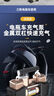 好靈匠電瓶電動(dòng)車載充氣泵48v60v 72v通家用三輪摩托車真空胎高壓打氣筒 48-72V通用雙缸充氣泵【維修可用 曬單實(shí)拍圖