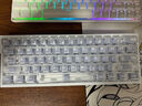 美加獅MAD light 60 HE電競(jìng)游戲鍵盤磁軸鍵盤網(wǎng)頁驅(qū)動(dòng)有線連接客制化機(jī)械鏤空磁軸鍵盤純CNC鋁合金外殼 電泳白 鋁合金外殼 環(huán)諾天啟磁軸 曬單實(shí)拍圖