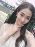QPQK復(fù)古和田玉耳夾女士耳環(huán)無耳洞新款耳飾高級(jí)感翡翠耳墜送媽媽禮物 金青玉耳夾 10mm 曬單實(shí)拍圖