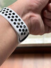 久風(fēng)品牌原裝適用iwatch10手表表帶液態(tài)硅膠s10運(yùn)動(dòng)s9透氣洞洞s8夏季防汗ultra2游泳防水s7多孔s6/5/4 【白彩虹】親膚硅膠運(yùn)動(dòng)透氣 適用iwatch6/5/4/se【40MM】S/ 曬單實(shí)拍圖