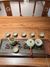 宋建白瓷整套汝窯功夫茶具套裝家用側把壺喝茶會(huì )客茶壺茶杯辦公室泡茶專(zhuān)用 素語(yǔ)米黃汝窯側把壺9件套 1-10件 曬單實(shí)拍圖