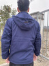 稻草人春裝2025新款夾克男裝韓版潮流春秋薄款休閑青年外套男 黑色 XL 曬單實拍圖