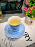 極素手繪藍(lán)蓮花品茗杯德化白瓷茶具茶杯喝茶小杯子個(gè)人專用主人杯單杯 _小盞杯【簡(jiǎn)裝】 55ml 55ml 曬單實(shí)拍圖