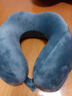藍旅（TRAVEL BLUE）u型枕記憶棉汽車(chē)飛機高鐵旅行護頸枕居家辦公室午睡枕線(xiàn)下同款 藍色 曬單實(shí)拍圖