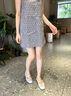 康莉編織鏤空淺口單鞋女2025秋季新款透氣瑪麗珍平底單鞋商場同款 米白色 36 曬單實拍圖
