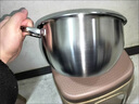 花沐禧烘培打蛋盆不銹鋼盆加深防濺打發(fā)盆沙拉盆涼拌菜盆廚房攪拌盆 【加深帶刻度】18CM 曬單實(shí)拍圖