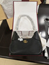 古馳（GUCCI）女包腋下包Aphrodite手提新月包小號鏈條包單肩包斜挎包女士包包 黑色731817 AAA9F 1000 25cm×19cm×7cm 曬單實(shí)拍圖