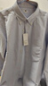 優(yōu)衣庫男女裝牛津紡條紋襯衫長(cháng)袖襯衣休閑通勤478087 475999 478087/65寶藍色 L /175/100A 曬單實(shí)拍圖
