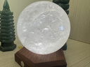 珍如意天然白色水晶球白水晶球擺件正品官方旗艦店原礦原石手工打磨公司 白色水晶球6cm（K9玻璃） 曬單實(shí)拍圖