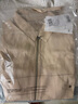 速寫(xiě)男裝春夏折扣新款襯衫翻領(lǐng)寬松短袖休閑 285米卡其 L 曬單實(shí)拍圖