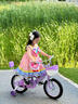 小馬寶莉兒童自行車3-6歲兒童單車小孩自行車女幼兒生日禮物男童車自行車 【紫悅聯(lián)名】加寬閃光輪/禮包 14寸適合90-110cm 曬單實(shí)拍圖