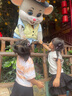 迪士尼2025年夏季新款時尚小女孩甜美可愛洋氣無袖紗裙兒童公主風(fēng)連衣裙 品牌粉紅色 110 曬單實拍圖