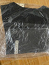 無(wú)印良品（MUJI）女式 粗細(xì)不均紗線 短款短袖T恤 上衣打底衫內(nèi)搭 25年夏季 女裝 黑色 4S M (160/84A) 曬單實(shí)拍圖