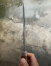 李麻子一體成型鋒利手工鍛打VG10菜刀魚(yú)生刀廚師家用酒店片肉刀薄菜刀 曬單實(shí)拍圖