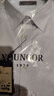 雅戈爾（YOUNGOR）短袖襯衫男裝襯工藝襯衫涼感桑蠶絲混紡襯衫舒適干爽2025新品 灰色素色VSZS114803DBY 39 （170/88Y） 曬單實(shí)拍圖